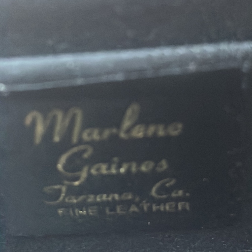 Marlene Gaines Vintage black Purse - Picture 9 of 10